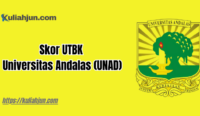 Skor UTBK Universitas Andalas (UNAD)