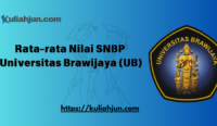 Rata-rata Nilai SNBP Universitas Brawijaya