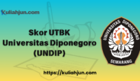 Skor UTBK Universitas Diponegoro