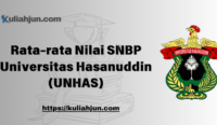 Rata-rata Nilai SNBP Universitas Hasanuddin (UNHAS)