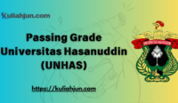 Passing Grade Universitas Hasanuddin (UNHAS)