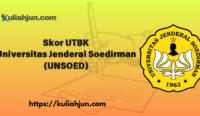 Skor UTBK Universitas Jenderal Soedirman (UNSOED)