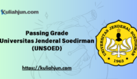 Passing Grade Universitas Jenderal Soedirman (UNSOED)