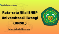 Rata-rata Nilai SNBP Universitas Siliwangi (UNSIL)