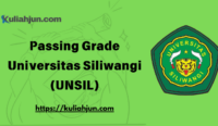 Passing Grade Universitas Siliwangi (UNSIL)