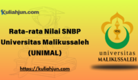 Rata-rata Nilai SNBP Universitas Malikussaleh (UNIMAL)