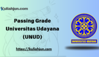 Passing Grade Universitas Udayana (UNUD)